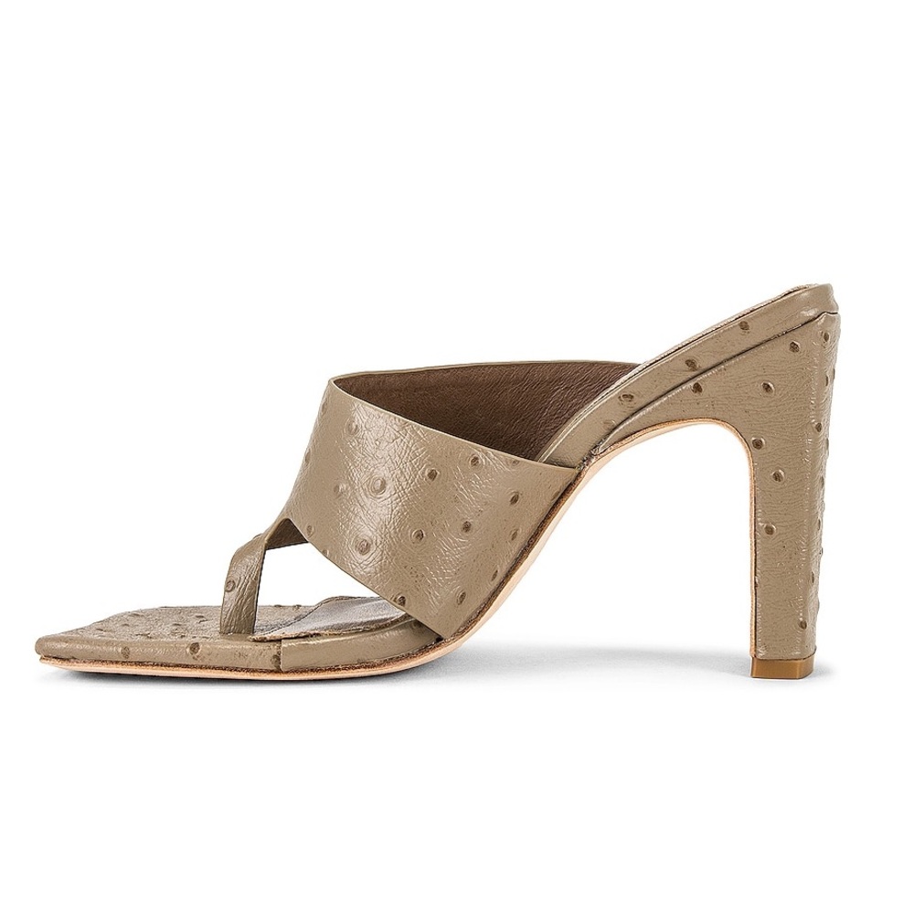Song of Style Geo Heel in Mocha